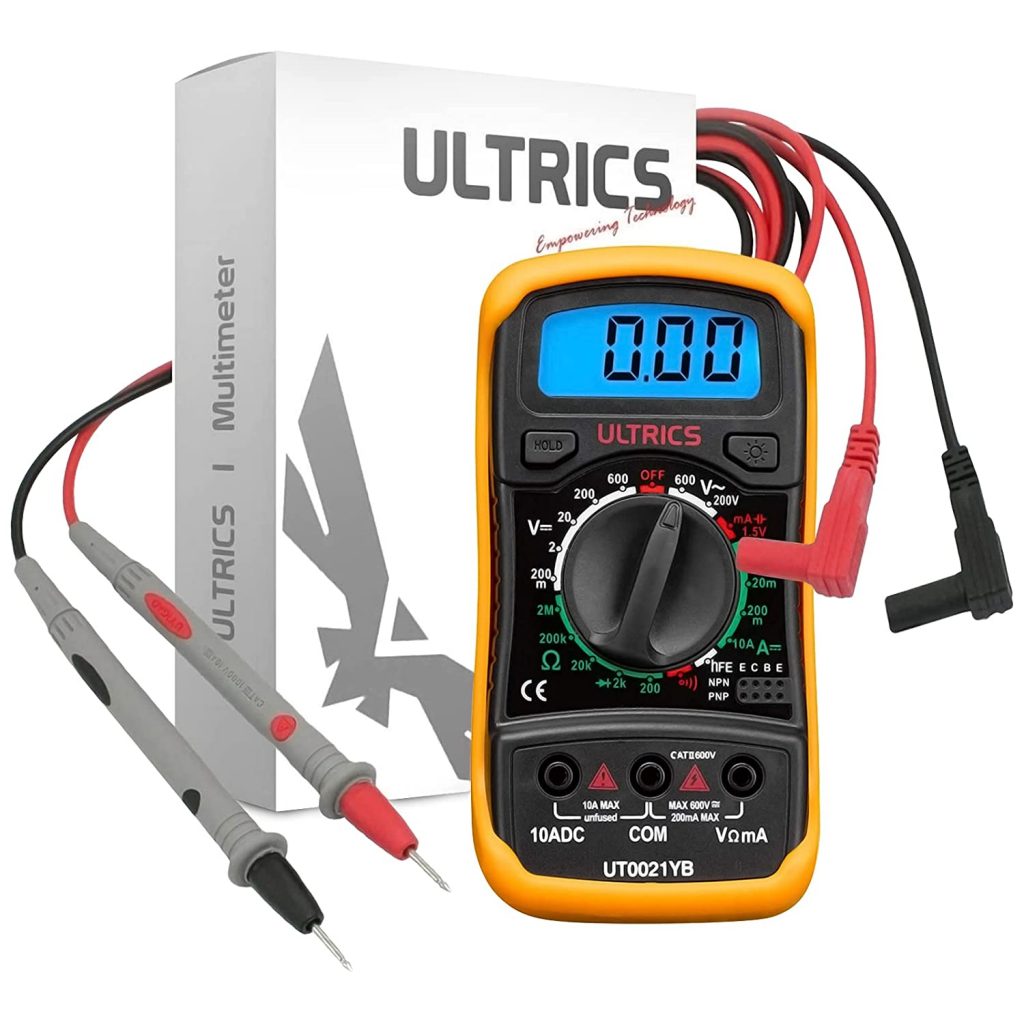 Digital Multimeters Car Battery Circuit Multi Tester Voltmeter Ammeter Ohmmeter