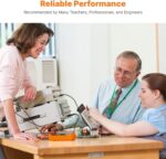 ULTRICS Digital Multimeter Volts, Amps, Ohms Checker with Backlight - Image 5