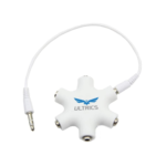 Male to Female Earphone Stereo Audio Splitter