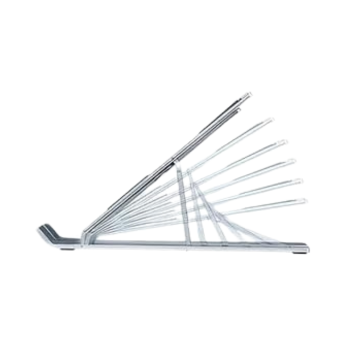 Ergonomic Adjustable Portable Aluminum Laptop Stand for Desk